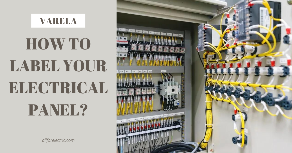 How To Label Your Electrical Panel?